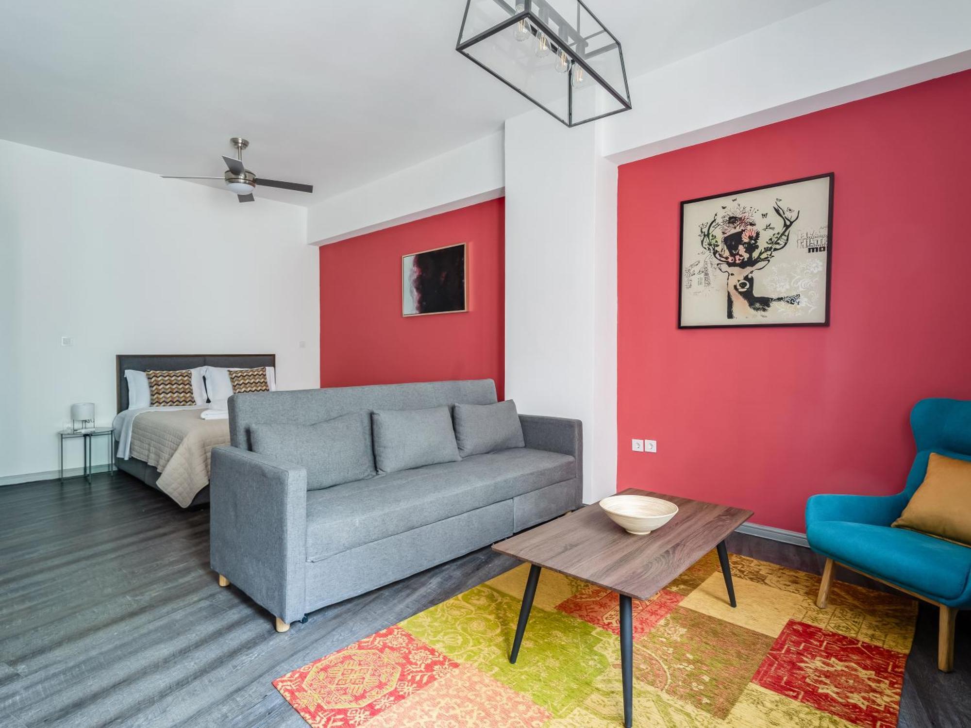 Sanders Center Athens Apartment Bilik gambar